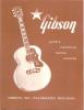 Gibson Catalog Reprint 1958 Acoustic