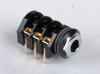 Aguilar Input Jack, Stereo, Switched, Chrome Nut, 130-068