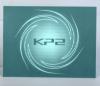 Korg Kaoss Pad Sticker For The KP2, Spiral, 580X150001