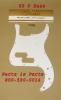 Fender 1962 Precision Bass Pickguard 3 Ply White, 0991361000