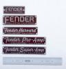 Fender Tweed Amp Logos