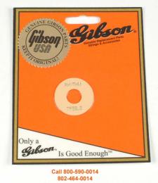 Gibson Switchwasher Creme w Gold Imprint, PRWA-030