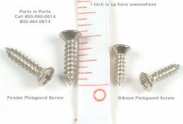 Pickguard Screws for Fender and Gibson
