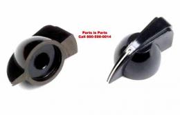 Fender Chicken Head Black Pointer Knob, 0990935000