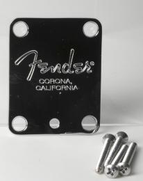 Fender Neck Plate Corona California With Tilt Hole, 0991445000, 0058023000 Fender Neck Plate Corona California With Tilt Hole, 0991445000, 0058023000