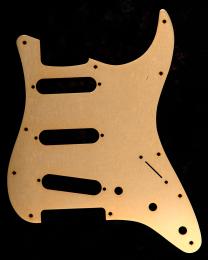 Fender Stratocaster Pickguard Gold Anodized 11 hole, 0992130000