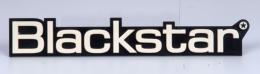 Blackstar Logo, Name Plate, Cream Colored, MMMAK01042