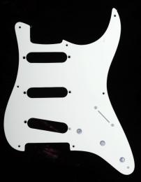 Fender Stratocaster Style Pickguard 1 Ply Aged White, PG4002-91