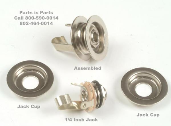 Jack Cup For Vintage Style Fender Speaker Cabinet Parts Is Parts