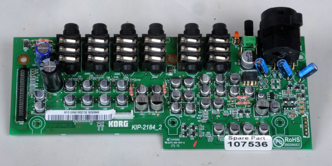Korg PCB IN/OUT Board For PA3X, GRA1002132 | Parts Is Parts