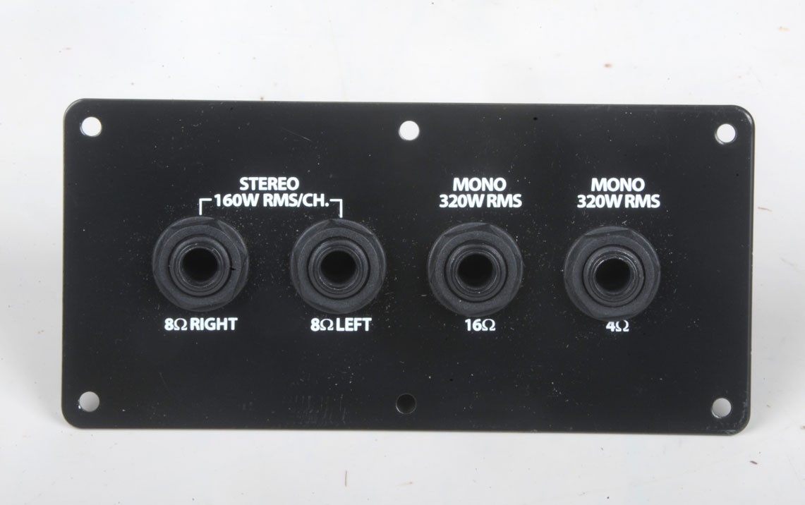 Blackstar input Jack plate, mmpnl16006 Parts Is Parts