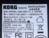 Korg Power Supply KA310, X50, R3, MicroX, SP170, MR1000, PA600, KINGKORG, 405016000