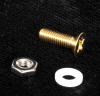 Gretsch Nut, Bolt, and Plastic Washer for Pickguard, 0060872000